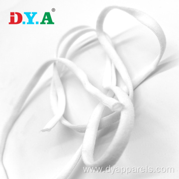 3mm whiteblack flat high quality ear loop elastic